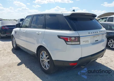 2016 Land Rover Range Rover Sport 3.0L V6 Supercharged Se из США, поврежденный, VIN SALWG2PF0GA589169